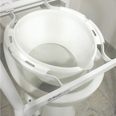 AusCare Splashguard for Aluminium Over Toilet Frame / Commode - Australian Assistive Technology Centre