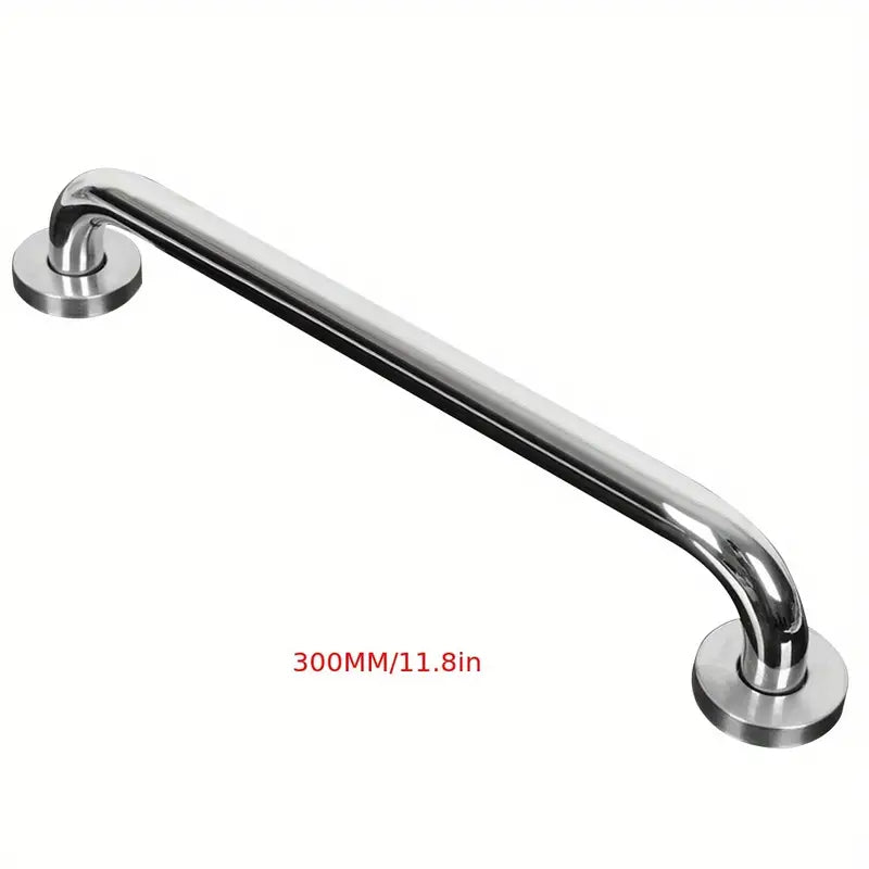 Stainless Steel Grab Bar - Safety Handrail for Bathroom, Shower, and Hallway Support - Available in 30cm, 40cm, 50cm - Australian Assistive Technology Centre