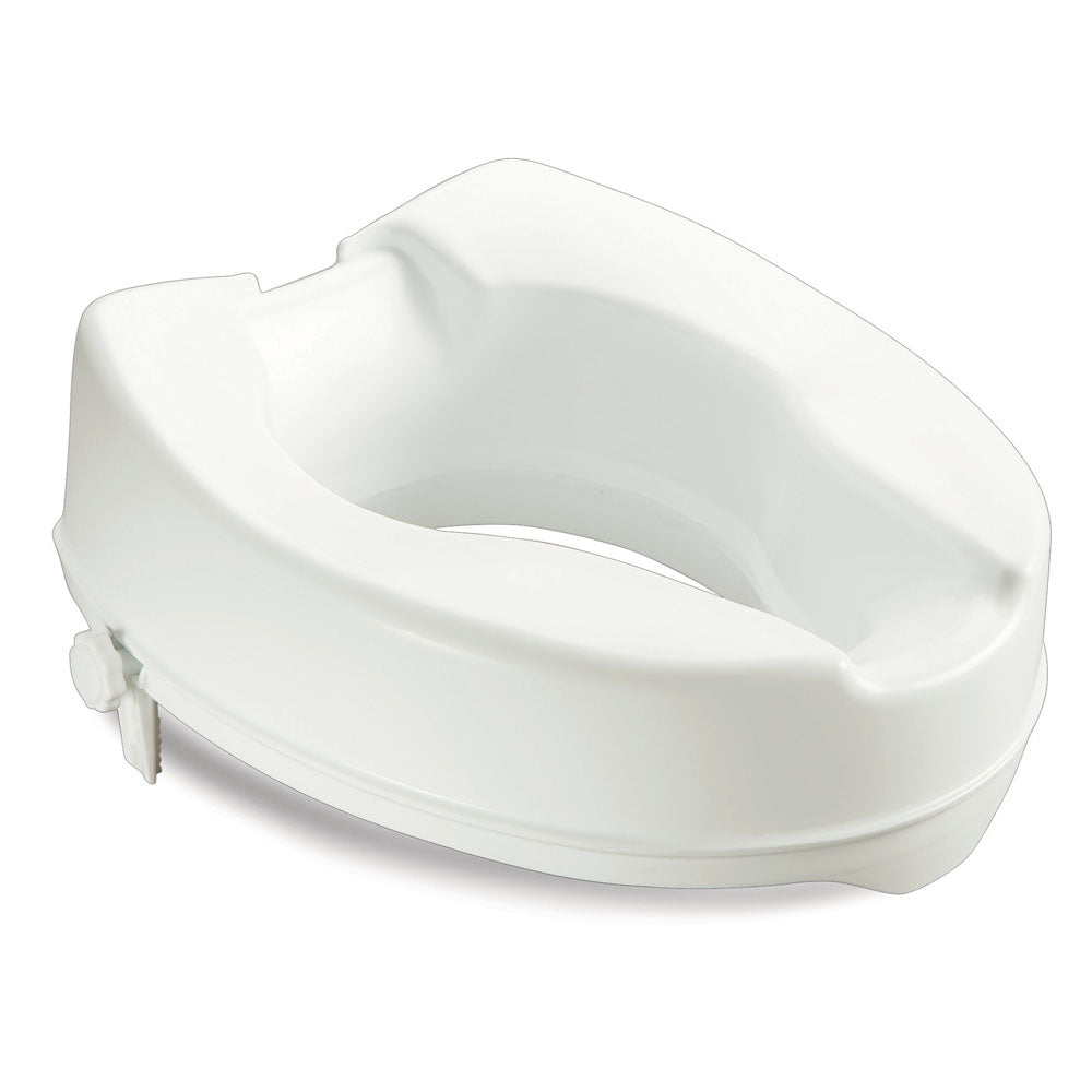 Serenity Raised Toilet Seat With Lid - Australian Assistive Technology Centre