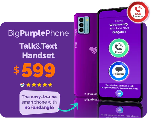 BigPurplePhone Talk&Text - Australian Assistive Technology Centre