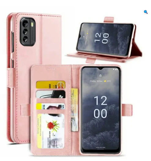 BigPurplePhone Wallet Style Leatherette Look Flip Cover Case - Australian Assistive Technology Centre