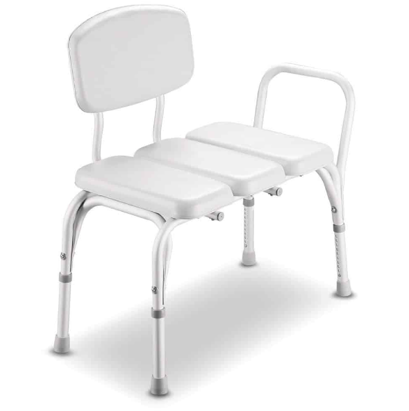 Care Quip Bath Transfer Bench – Padded - Australian Assistive Technology Centre