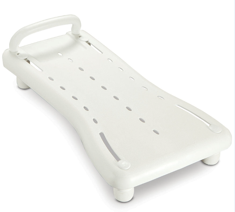 Care Quip Plastic wide Bathboard Adjustable with Rail - Australian Assistive Technology Centre