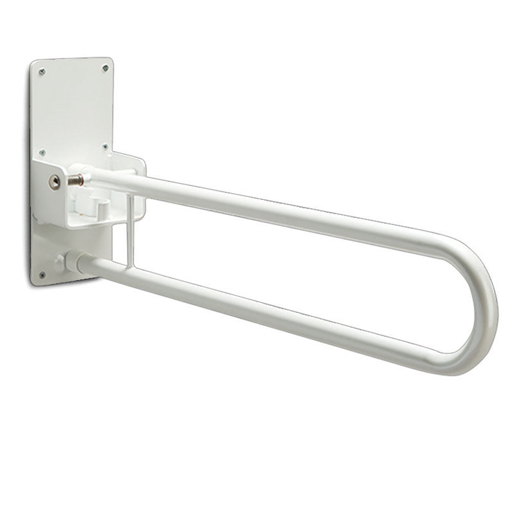 Drop Down Rail: 'Devon' White - Australian Assistive Technology Centre