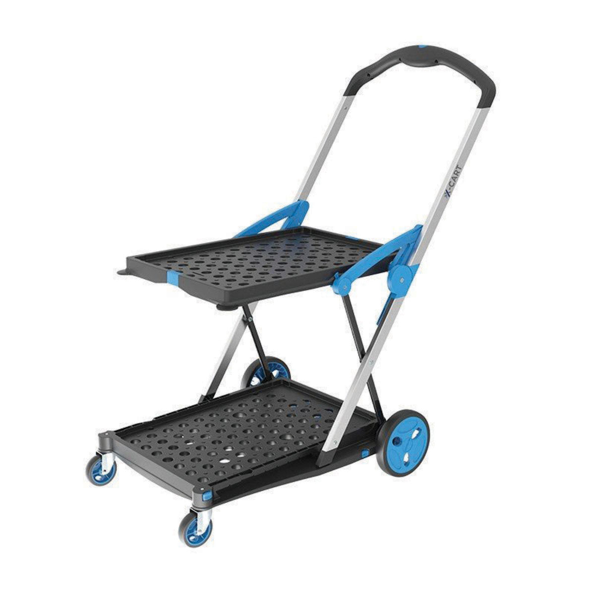 X-Cart Lightweight Folding Trolley Cart - Lightweight Folding Trolley Cart - Australian Assistive Technology Centre