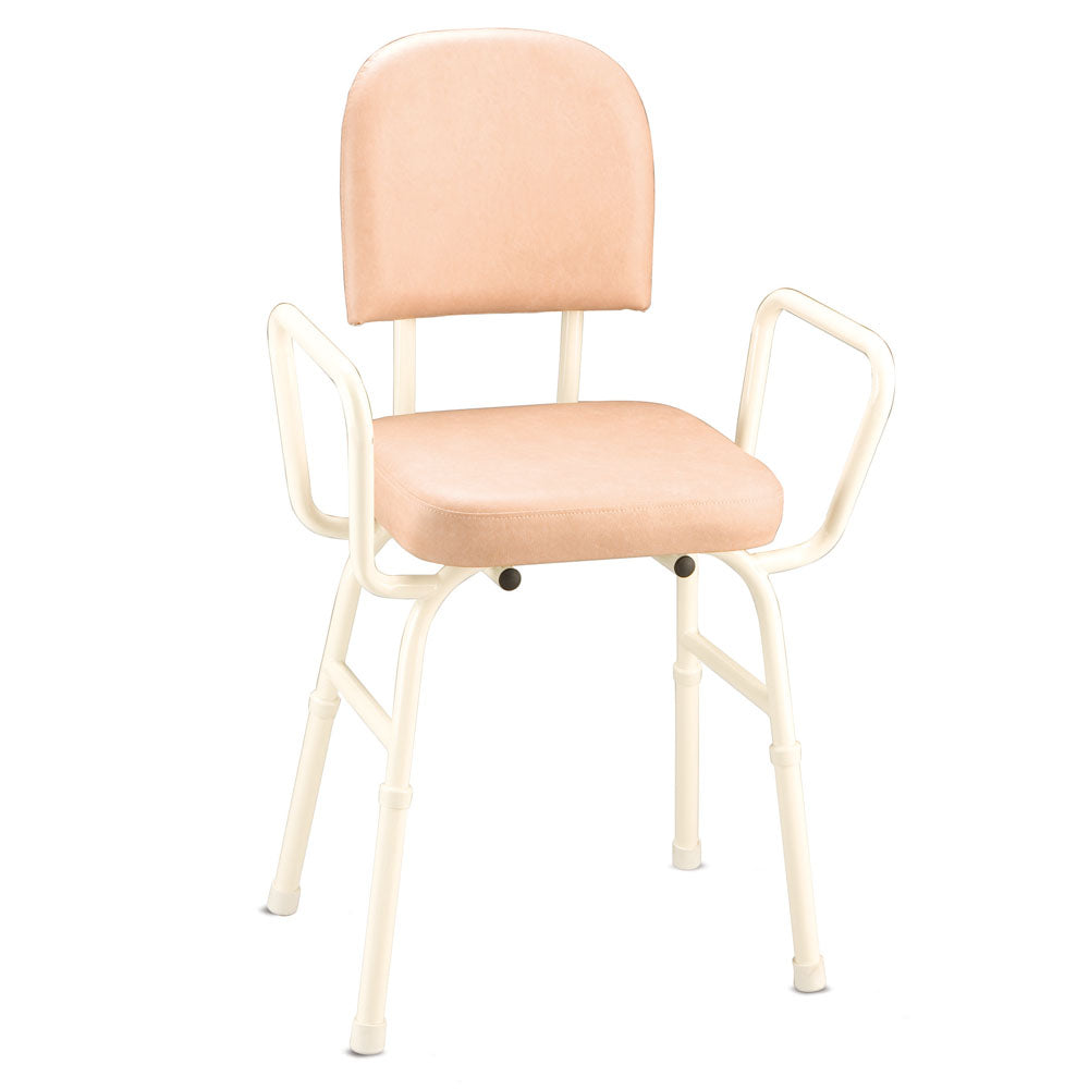 Perching Stool With Arms - Australian Assistive Technology Centre