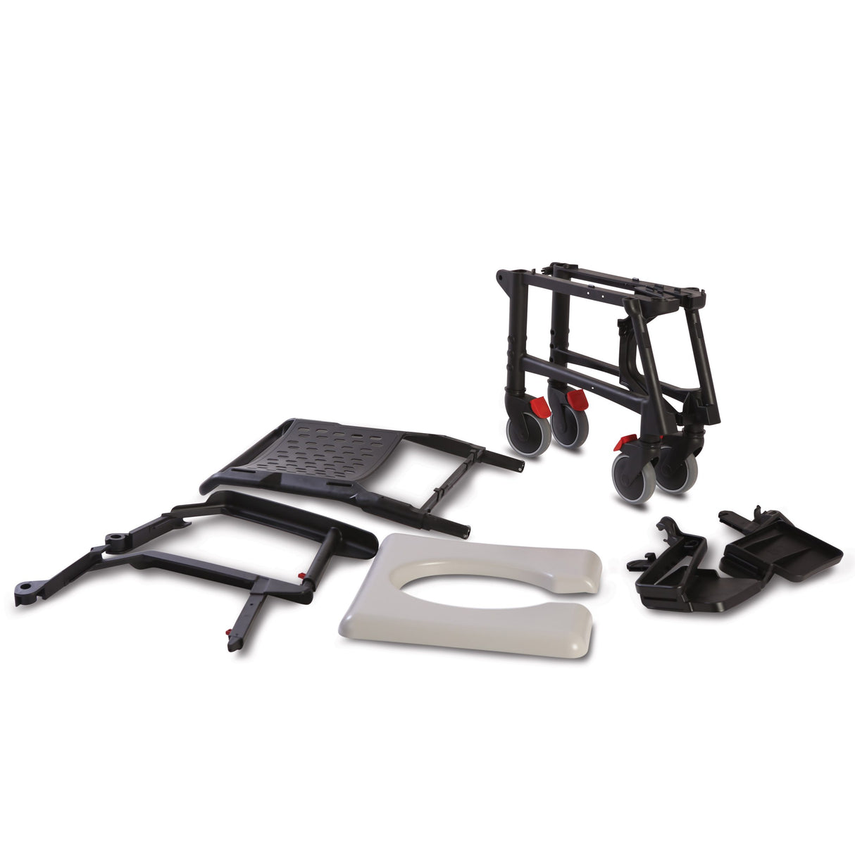 CareQuip BathMobile Shower Commode – Folding - Australian Assistive Technology Centre