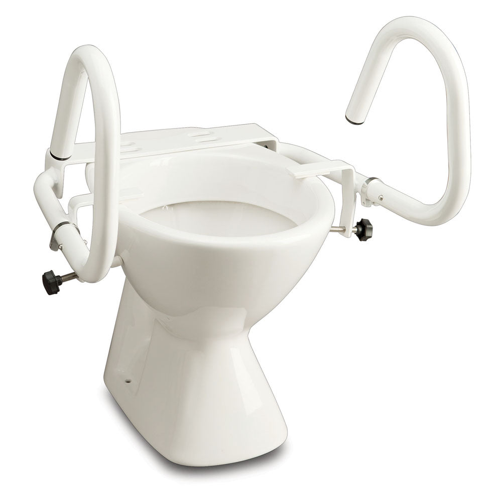 Throne Toilet Aid – 3 in 1 Powder coated - Australian Assistive Technology Centre
