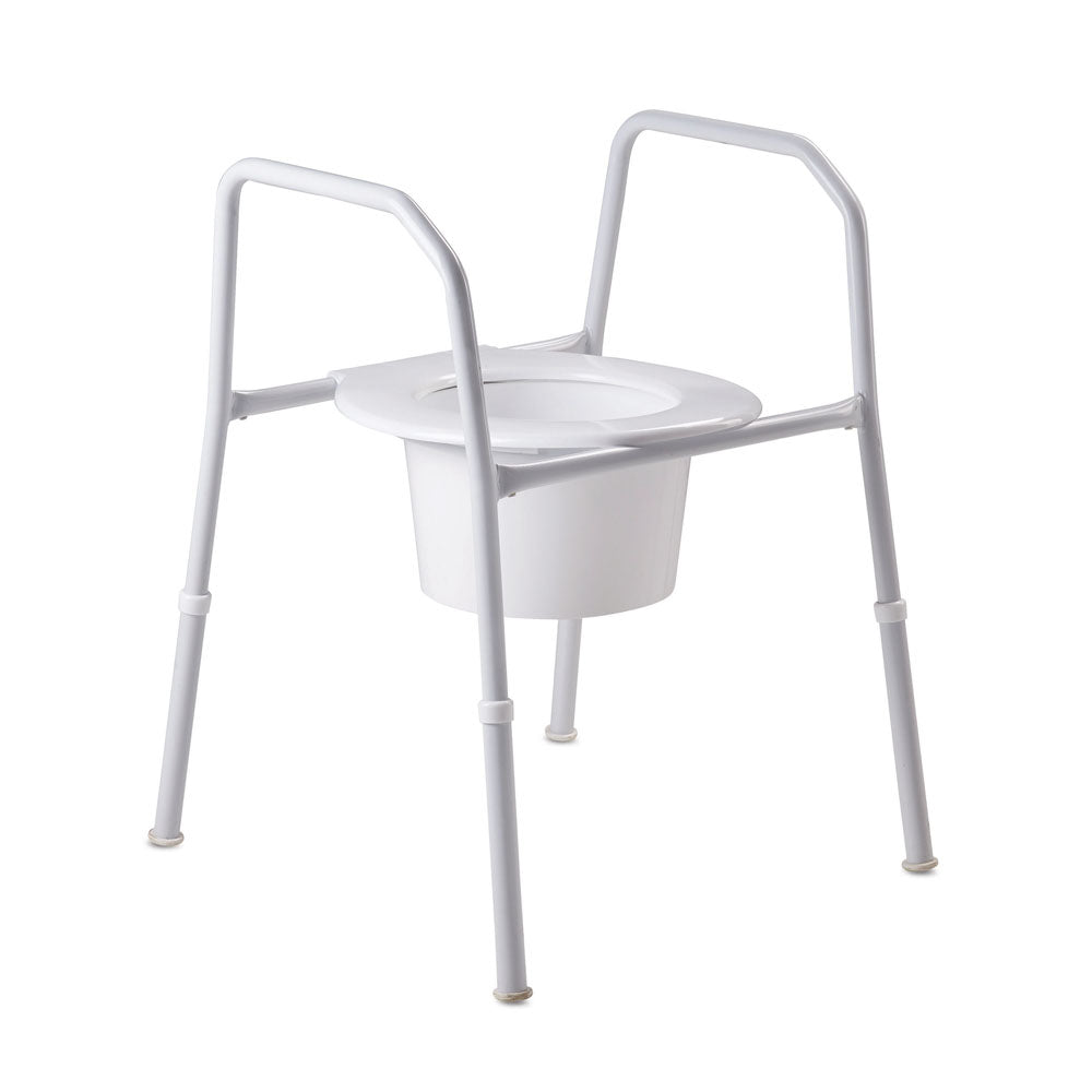 Care Quip Overtoilet Aid with Splash Guard - Ideal for those with hip/knee injuries - Australian Assistive Technology Centre