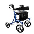 Side Fold Walker - Laser Blue - Australian Assistive Technology Centre
