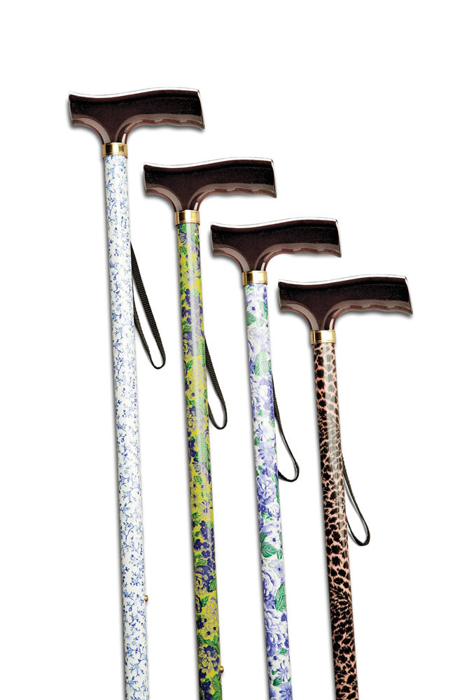Walking Stick – Patterned Stem - Australian Assistive Technology Centre