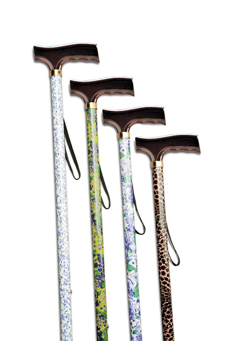 Walking Stick – Patterned Stem - Australian Assistive Technology Centre