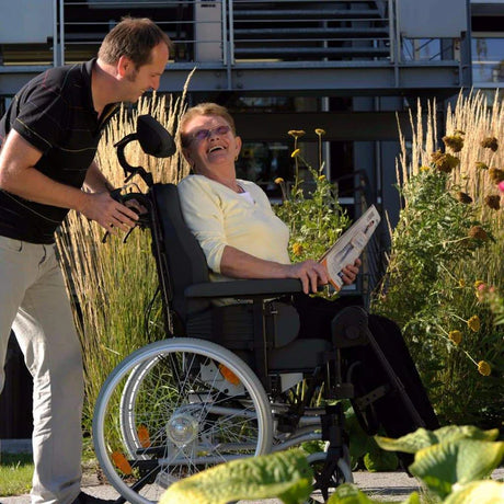 Breezy Relax Wheelchair – Self Propelled - Australian Assistive Technology Centre