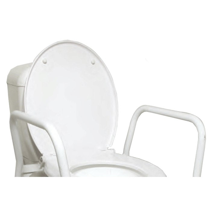 ALUMINIUM OVER TOILET FRAME-TOILET LID FOR AUSBAT 70067 - Australian Assistive Technology Centre