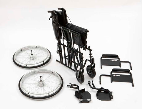 Drive Sentra EC Bariatric Wheelchair - Self Propelled (200kg & 318kg Models) - Australian Assistive Technology Centre