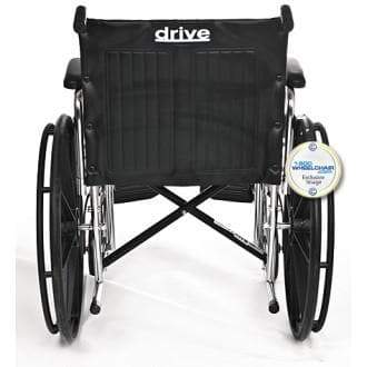 Drive Sentra EC Bariatric Wheelchair - Self Propelled (200kg & 318kg Models) - Australian Assistive Technology Centre