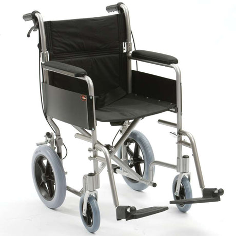 Drive Lightweight Aluminium Wheelchair Transit 18" - Australian Assistive Technology Centre