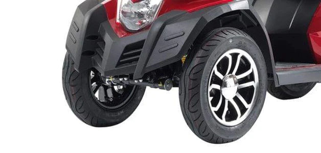 King Cobra Mobility Scooter-Red - Australian Assistive Technology Centre