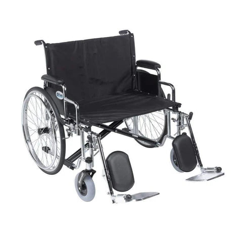 Elevating Legrests For Drive Bariatric Sentra Heavy Duty Wheelchair - Australian Assistive Technology Centre