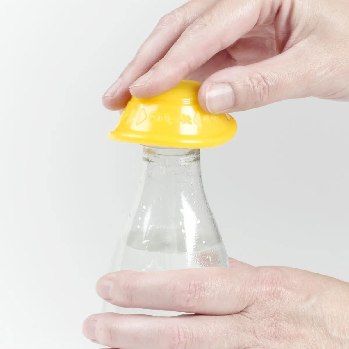 Dycem Non-Slip Bottle Opener - Yellow - Australian Assistive Technology Centre