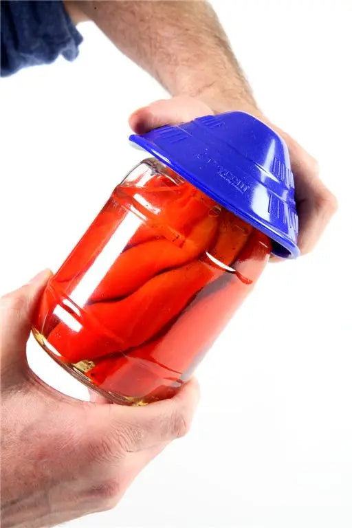 Dycem Non-Slip Jar Opener, Blue - Australian Assistive Technology Centre
