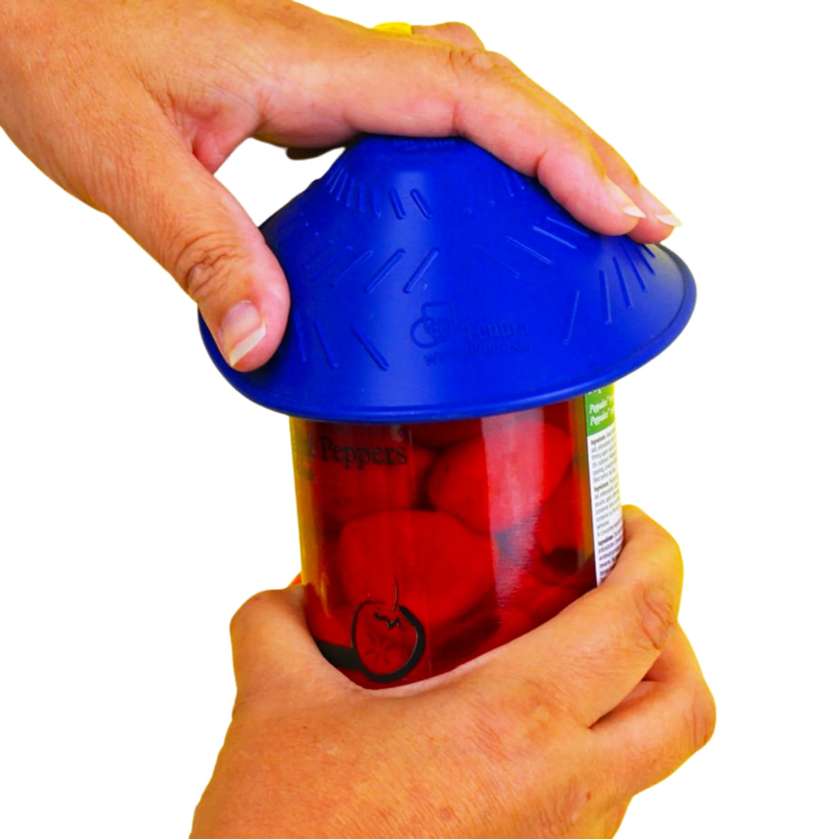 Dycem Non-Slip Jar Opener, Blue - Australian Assistive Technology Centre