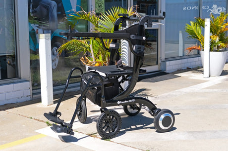 E-Traveller EVO Elite Electric Rollator Walker Wheelchair - Australian Assistive Technology Centre