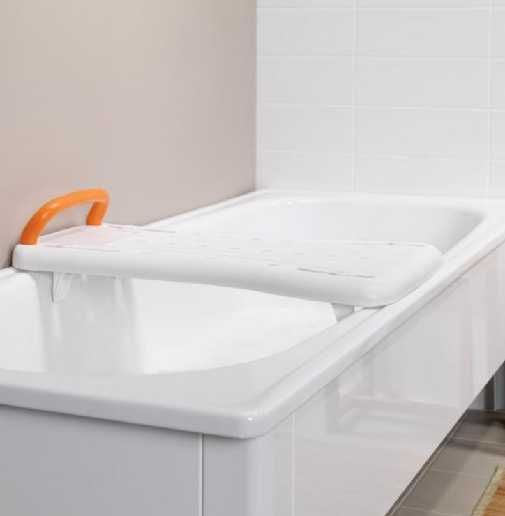 Etac Fresh Bath Board with Handle - Australian Assistive Technology Centre