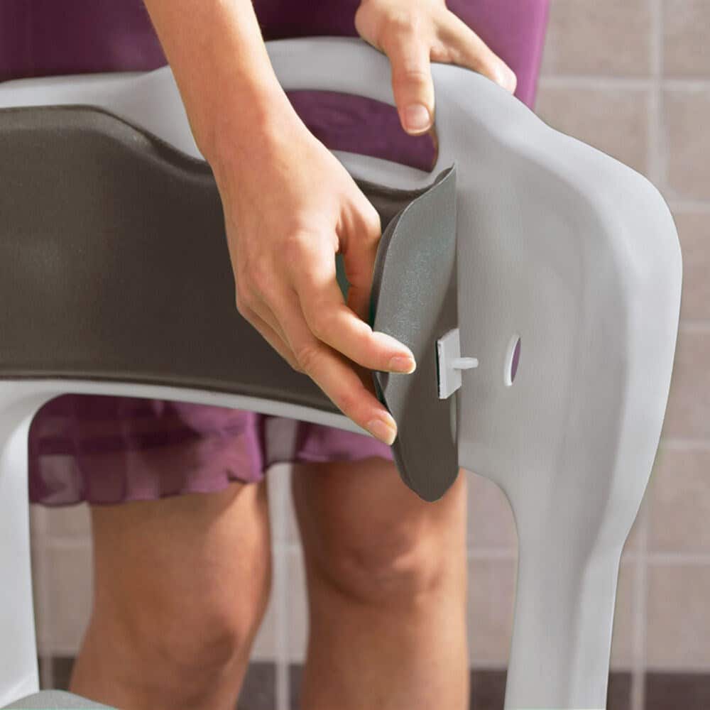 Etac Swift Shower Chair – Back support pad - Grey - Australian Assistive Technology Centre
