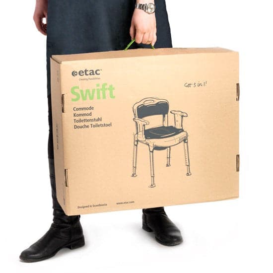 Etac Swift Commode Chair - Australian Assistive Technology Centre