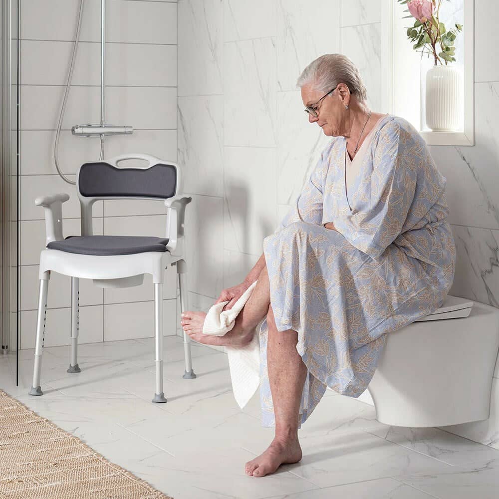 Etac Swift Commode Chair - Australian Assistive Technology Centre