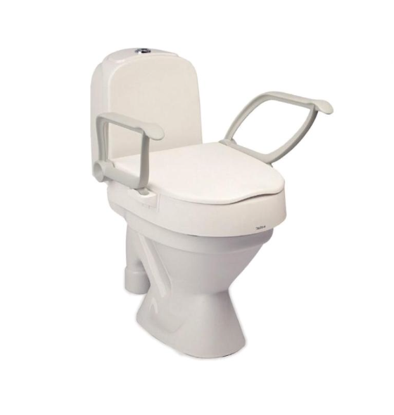 Etac Cloo Toilet Seat Raiser with Armrests - Australian Assistive Technology Centre