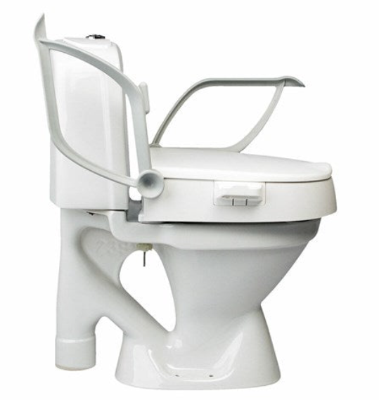 Etac Cloo Toilet Seat Raiser with Armrests - Australian Assistive Technology Centre