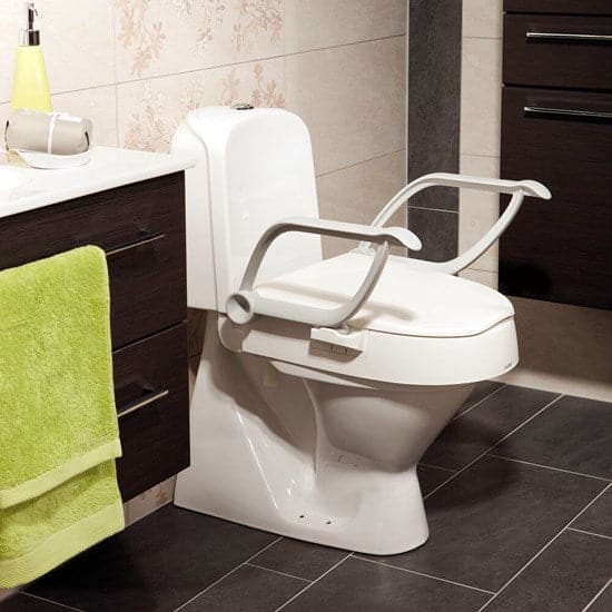 Etac Cloo Toilet Seat Raiser with Armrests - Australian Assistive Technology Centre