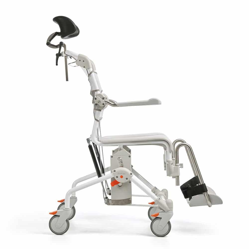 Etac Swift Mobil-2 Tilt In Space Mobile Shower Commode with Pan Holder - Australian Assistive Technology Centre