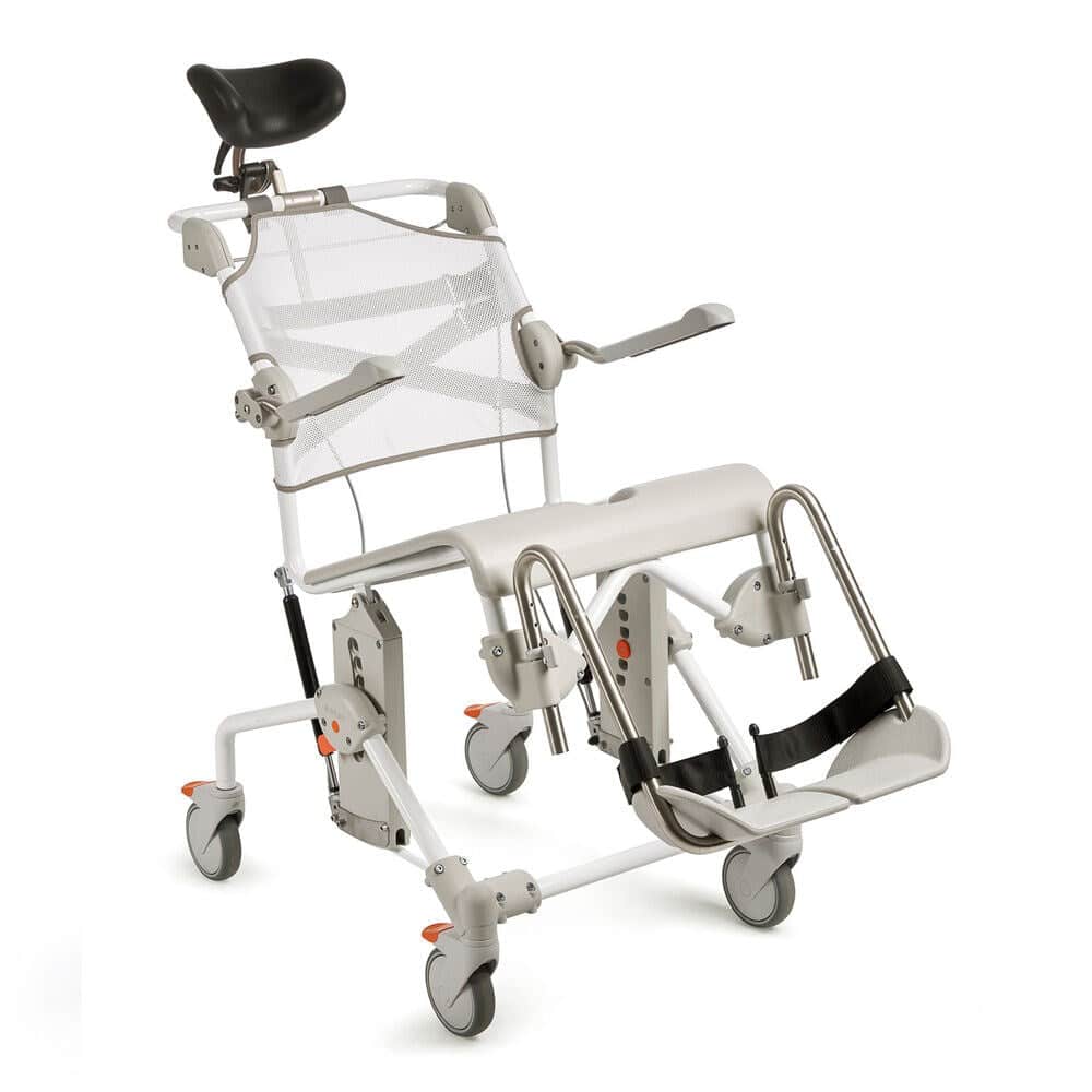 Etac Swift Mobil-2 Tilt In Space Mobile Shower Commode with Pan Holder - Australian Assistive Technology Centre