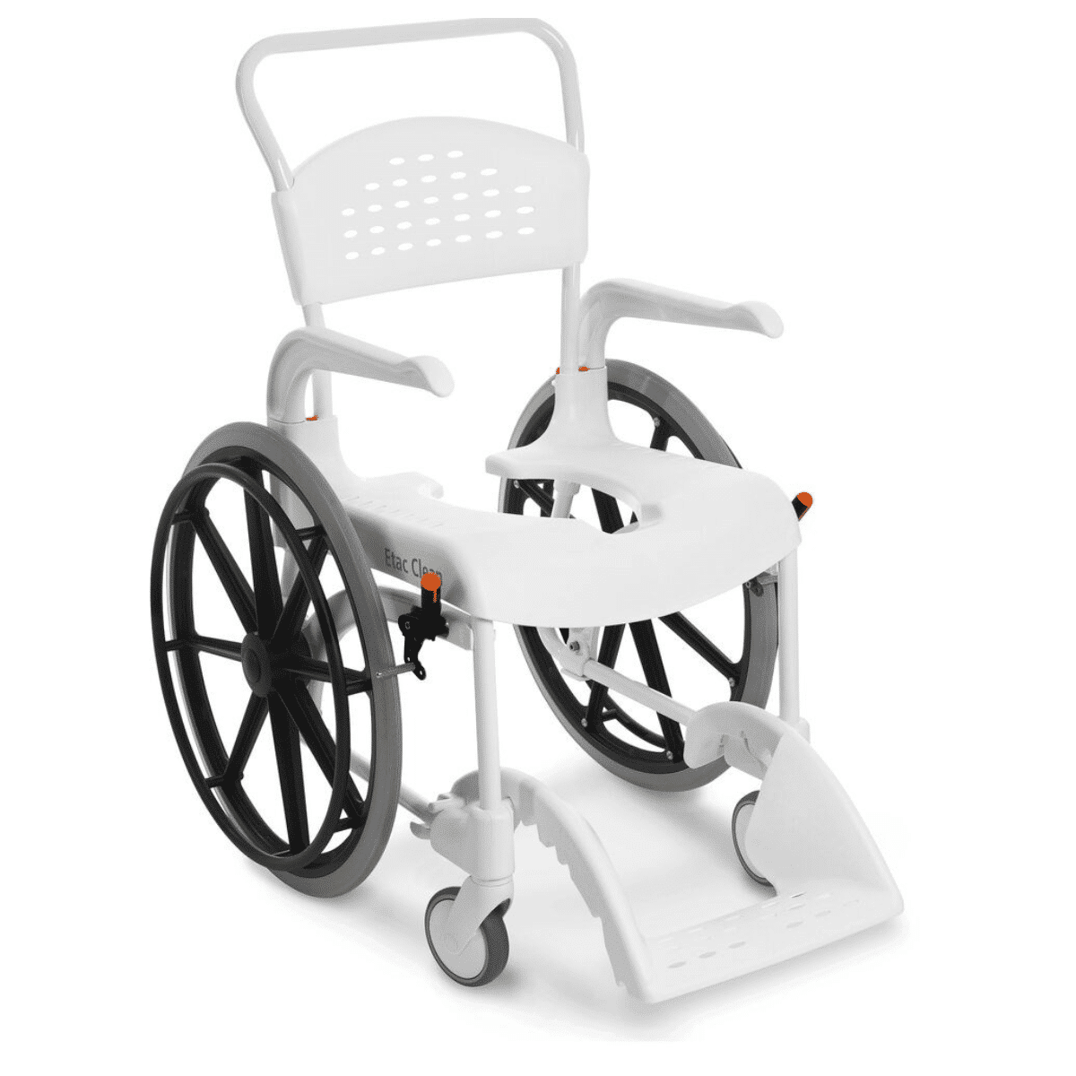 Etac Clean Self Propelled Mobile Shower Commode - Australian Assistive Technology Centre