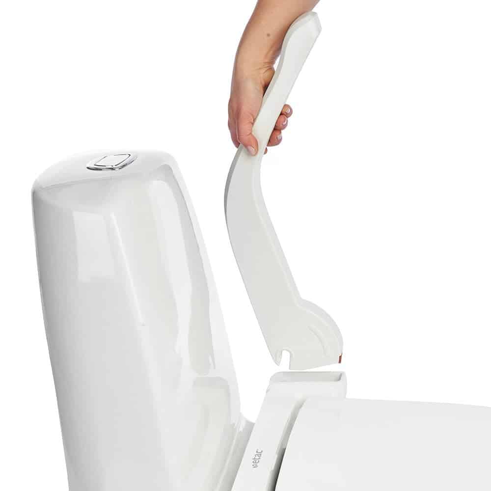 Etac My-Loo Fixed Toilet Seat with Arm Supports - Australian Assistive Technology Centre