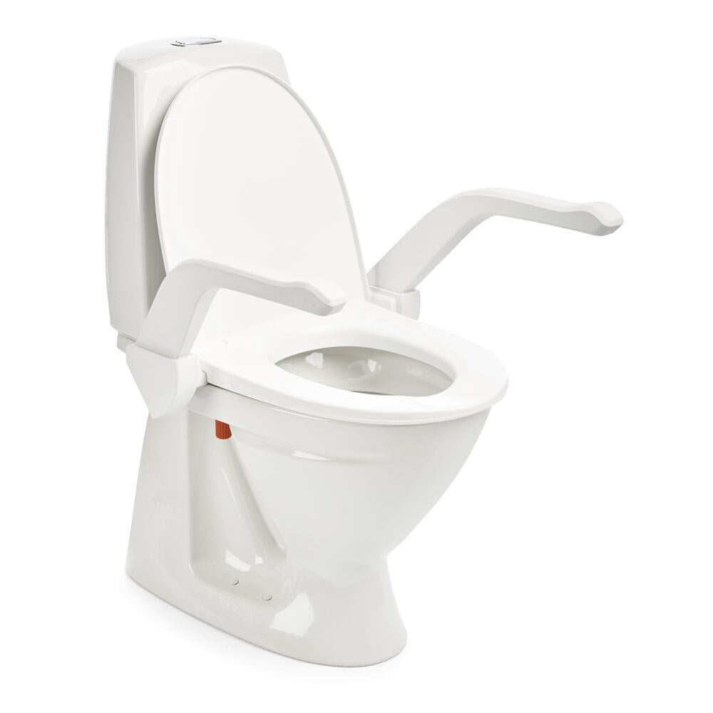 Etac My-Loo Fixed Toilet Seat with Arm Supports - Australian Assistive Technology Centre