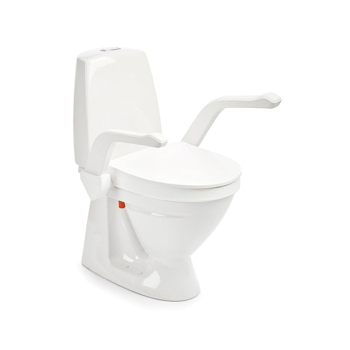 Etac My-Loo Fixed Toilet Seat with Arm Supports - Australian Assistive Technology Centre