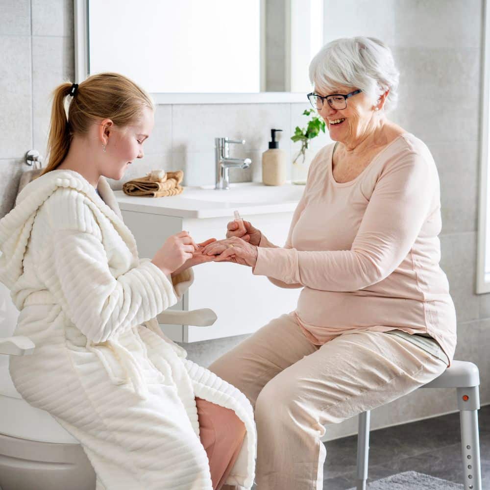 Etac My-Loo Fixed Toilet Seat with Arm Supports - Australian Assistive Technology Centre