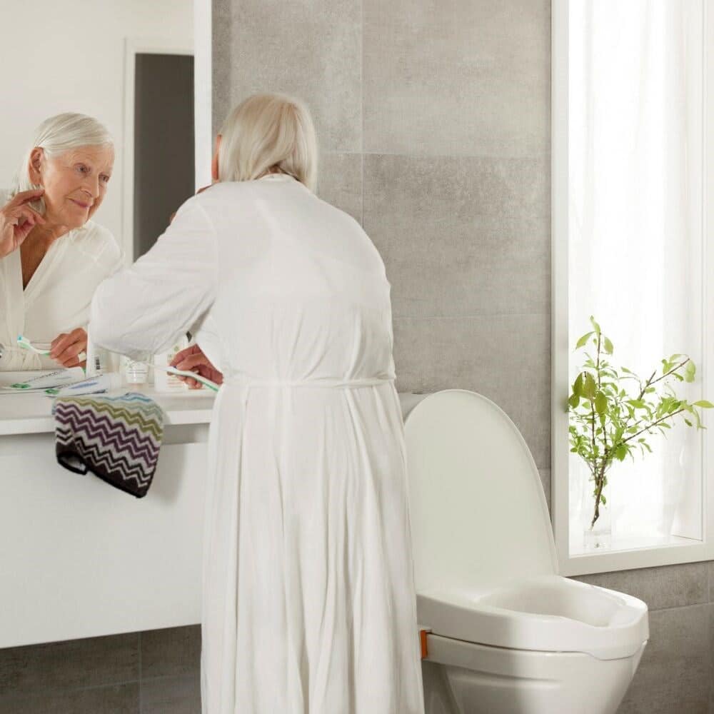 Etac My-Loo Toilet Seat Raiser with Brackets - Australian Assistive Technology Centre