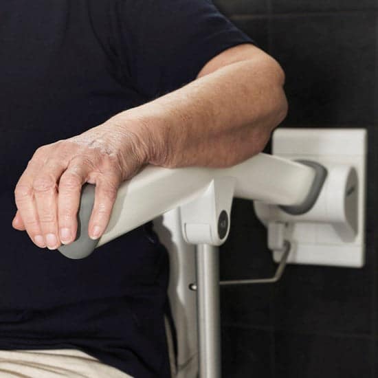 Etac Rex Wall-Mounted Toilet Arm Support - Australian Assistive Technology Centre