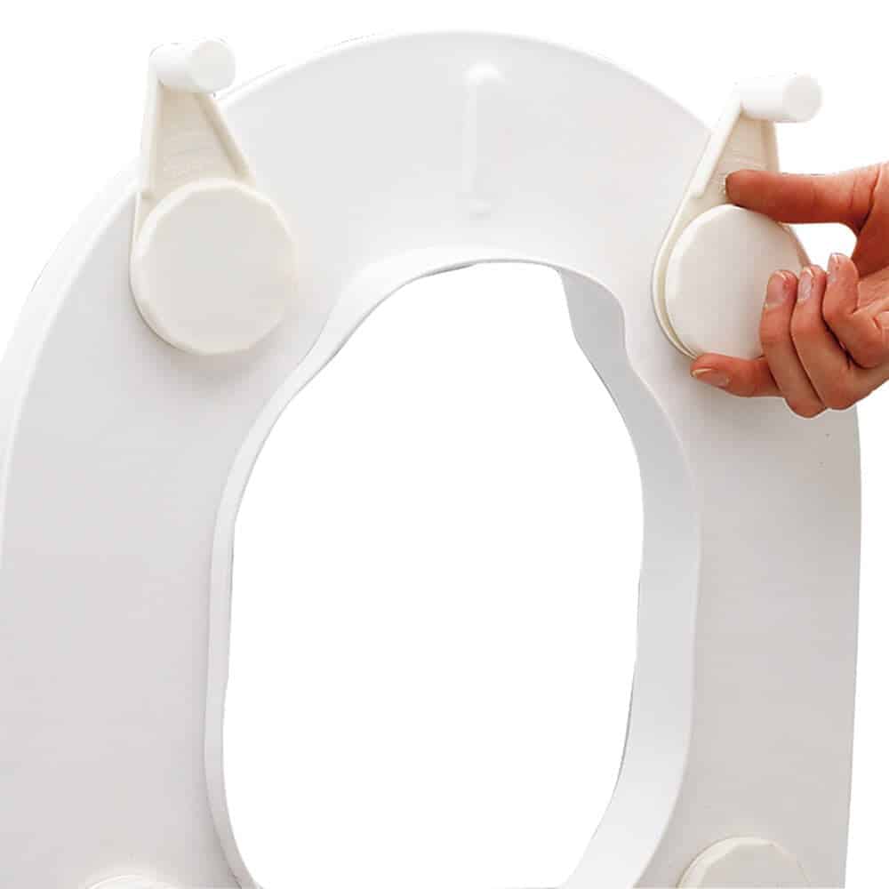 Etac Hi-Loo Toilet Seat Raiser Brackets - Australian Assistive Technology Centre