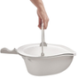 Etac Clean/Swift – Commode Pan with Lid - Australian Assistive Technology Centre