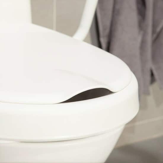 Etac Hi-Loo Fixed Toilet Seat Raiser with/without arm support - Australian Assistive Technology Centre