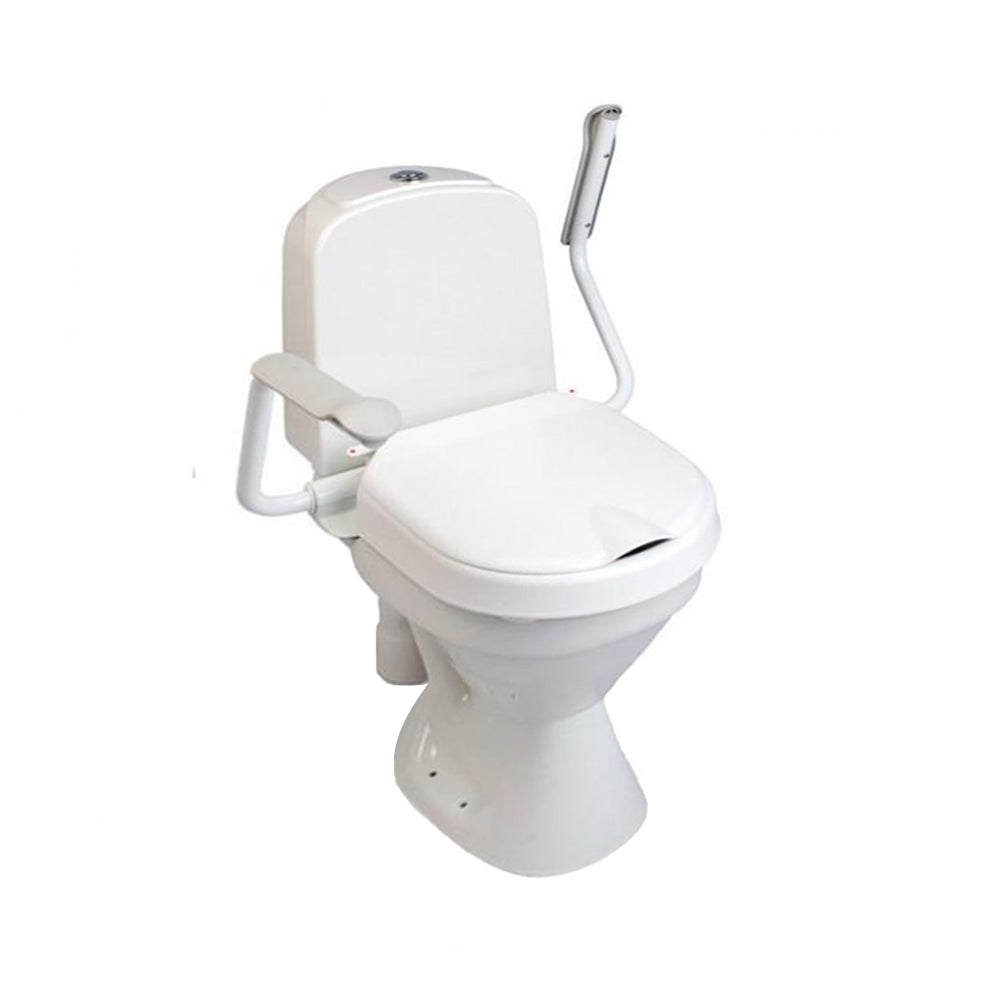 Etac Hi-Loo Fixed Toilet Seat Raiser with/without arm support - Australian Assistive Technology Centre