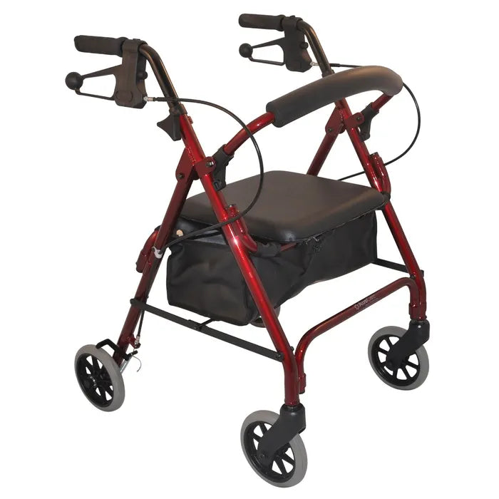 Days V4208 Compact Seat Walker, Red - Australian Assistive Technology Centre