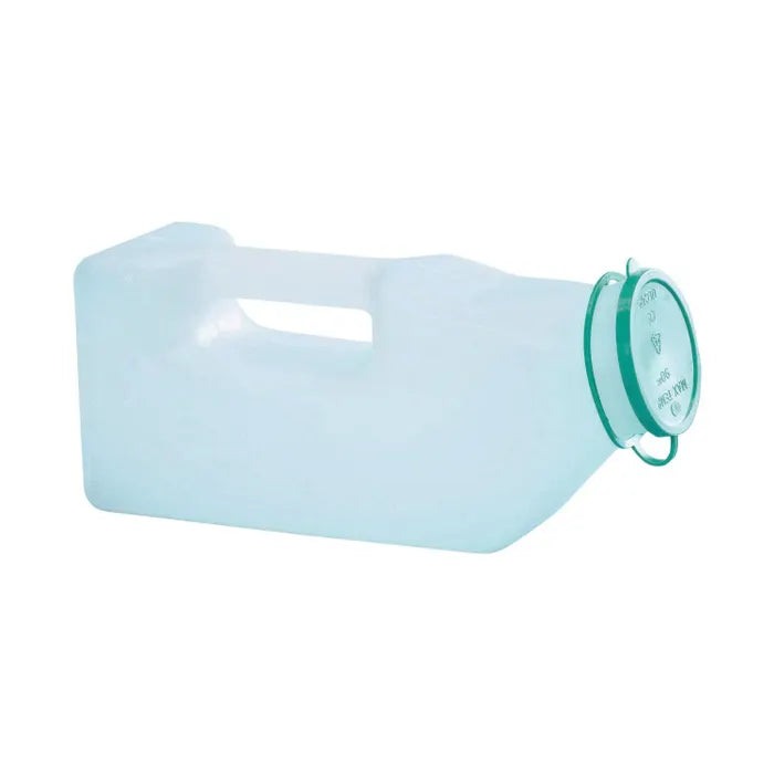 Homecraft Male Urinal Bottle with Snap-On Cap - Australian Assistive Technology Centre