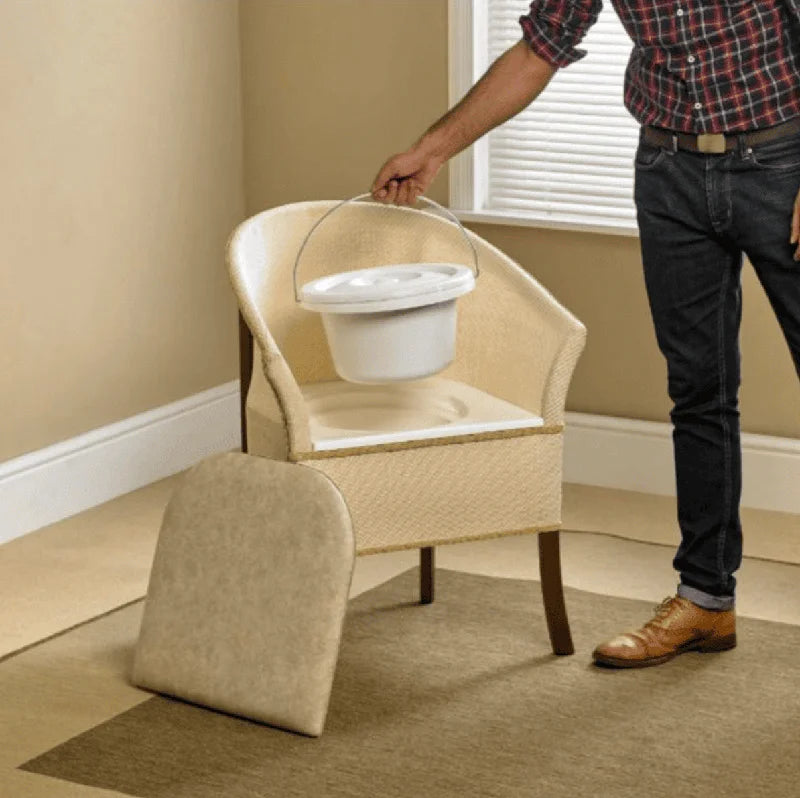 Homecraft Wicker Style Commode - Australian Assistive Technology Centre